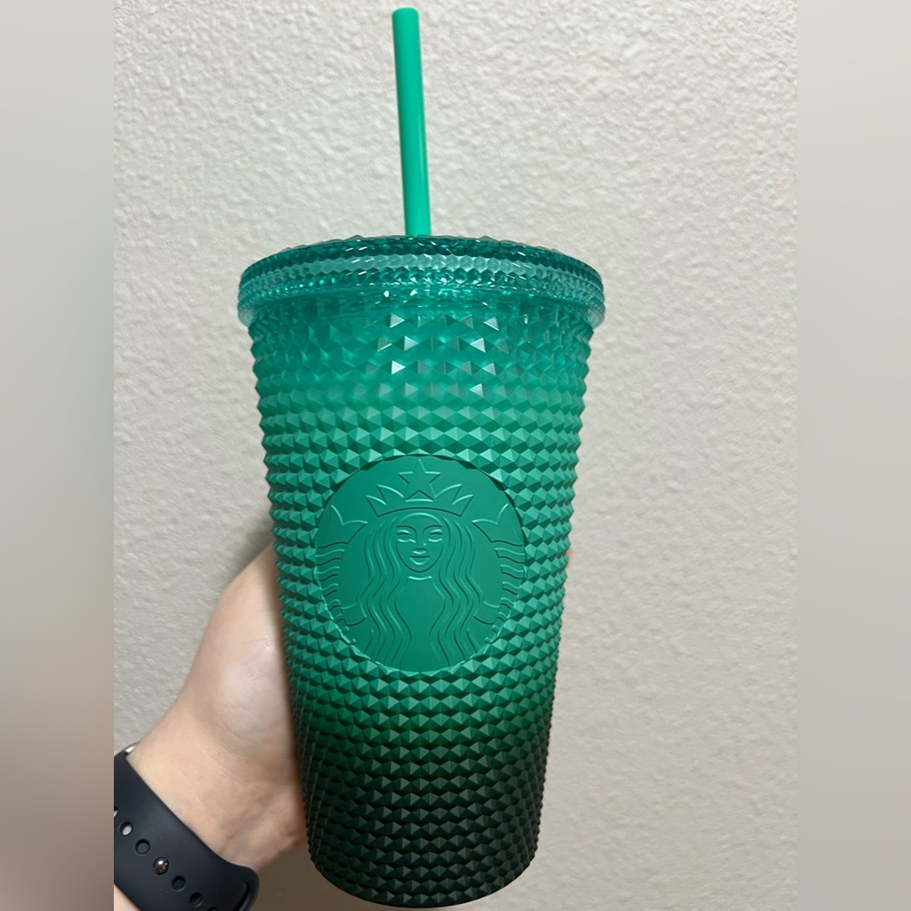 Starbucks 16oz Ombré Green Tumbler NWT